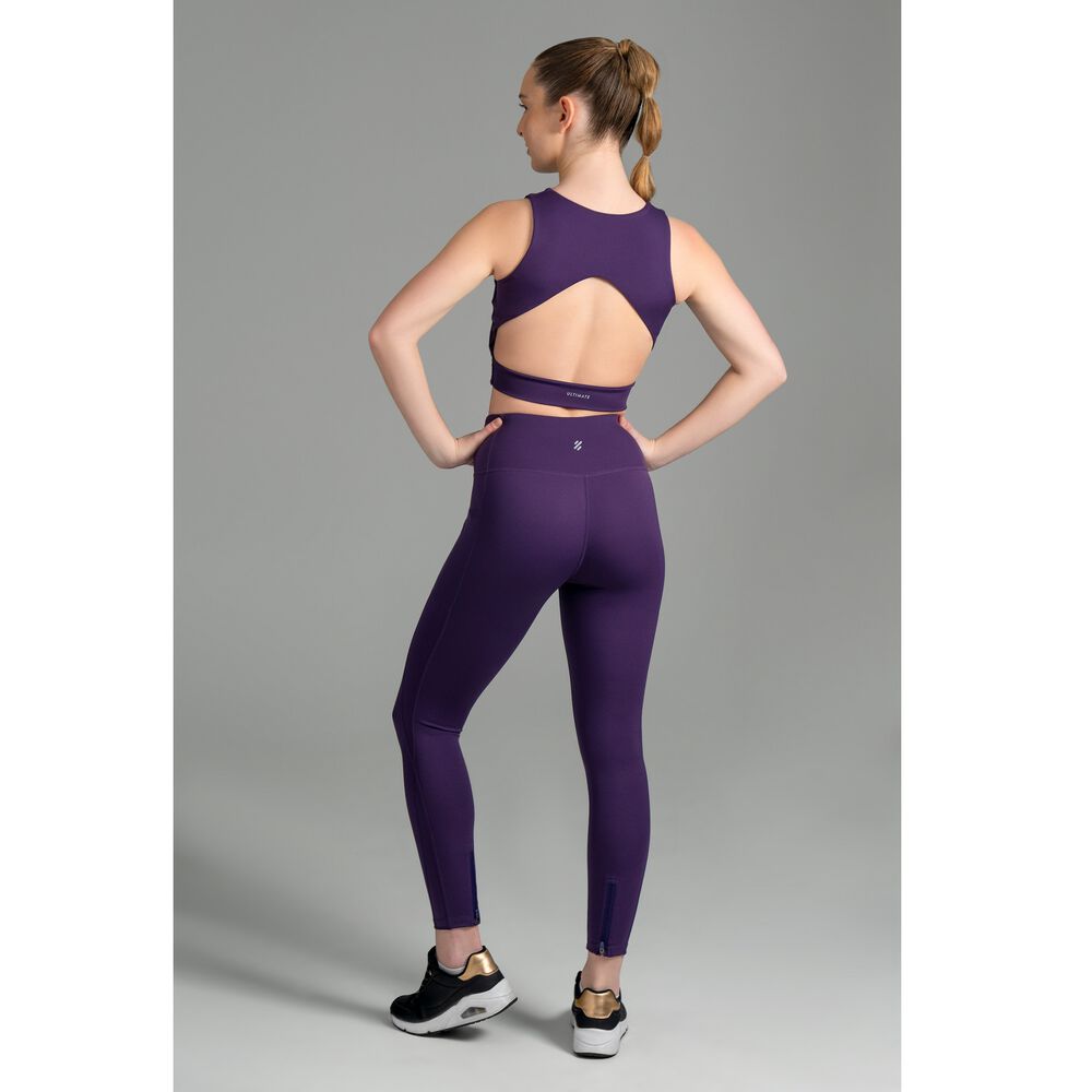 Ultimate Legging 7/8 Mujer Purple - Xs image number 3.0