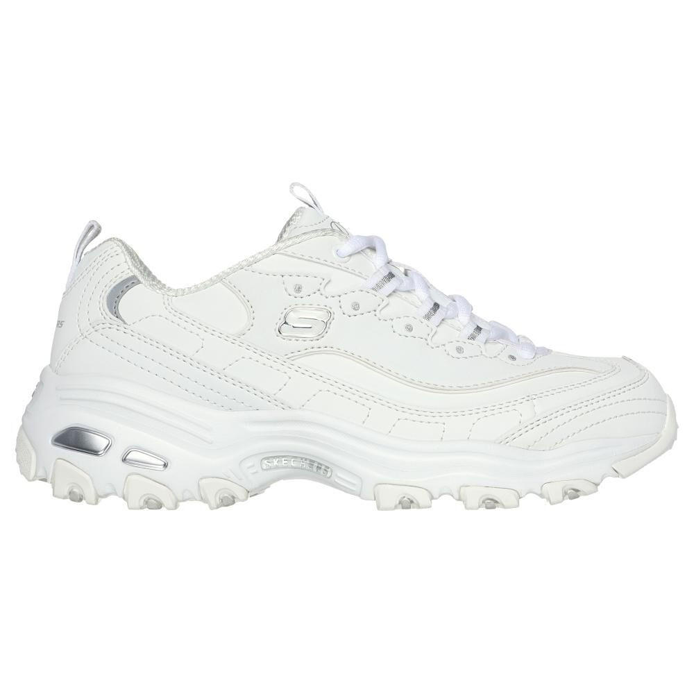 Zapatilla Urbana Mujer Skechers D'lites-play On Blanco image number 1.0
