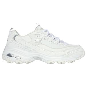 Zapatilla Urbana Mujer Skechers D'lites-play On Blanco