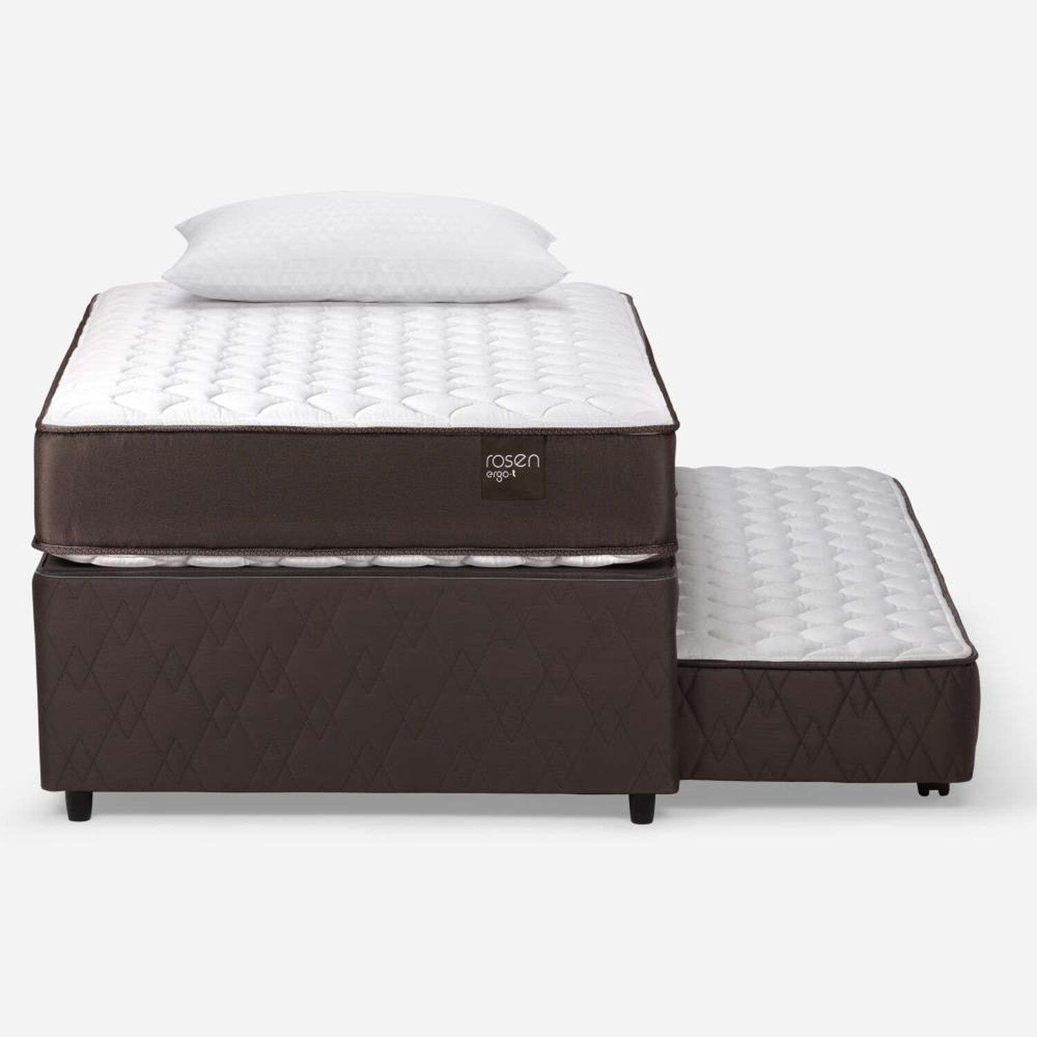 Cama Nido Rosen Ergo T / 1.5 Plazas / Base Normal + Almohada Light image number 0.0