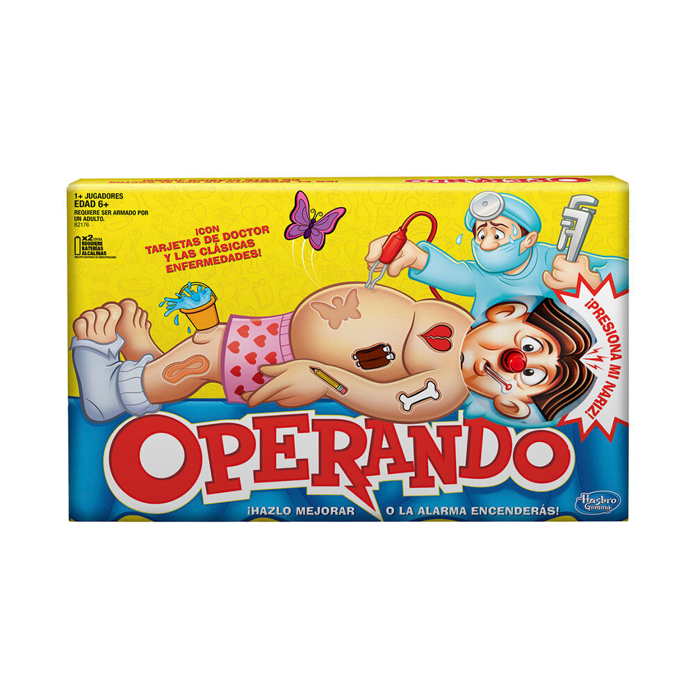 Juego De Mesa Hasbro Gaming Operando image number 0.0