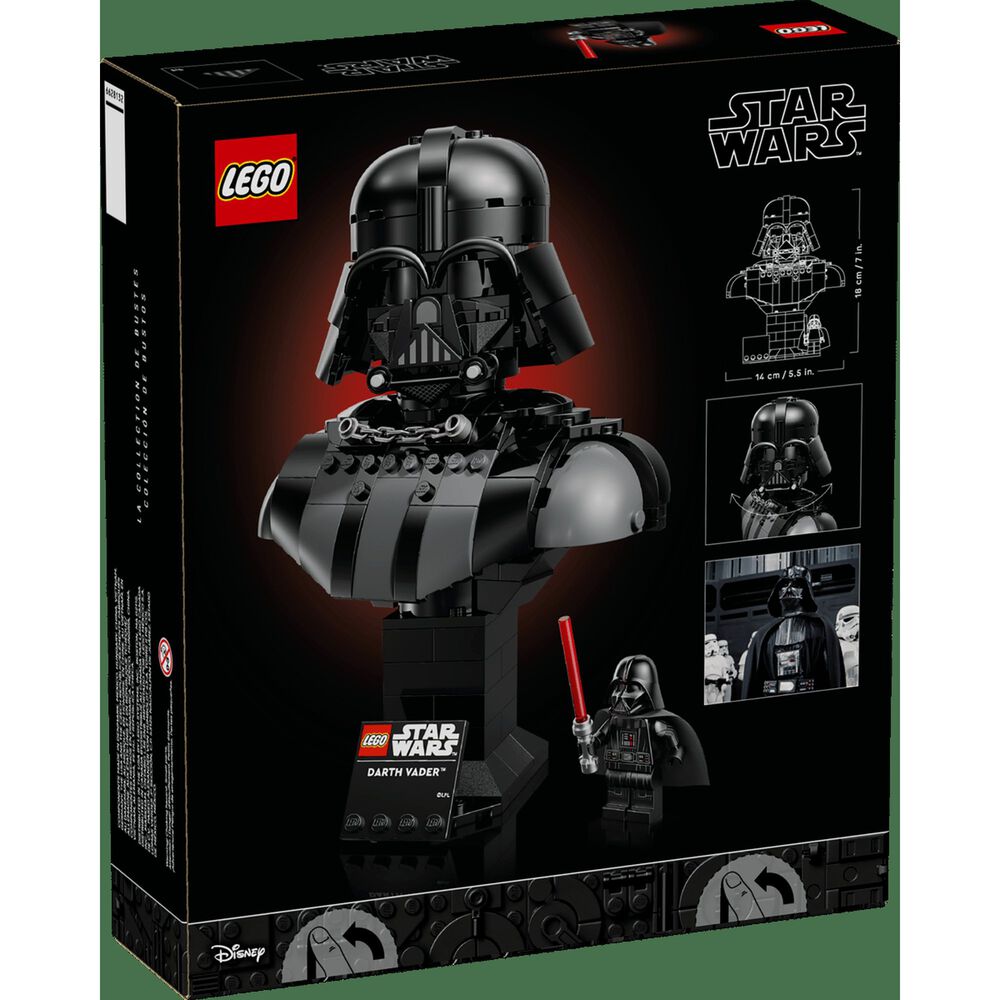 Lego Star Wars - Busto De Darth Vader - 75439 image number 8.0