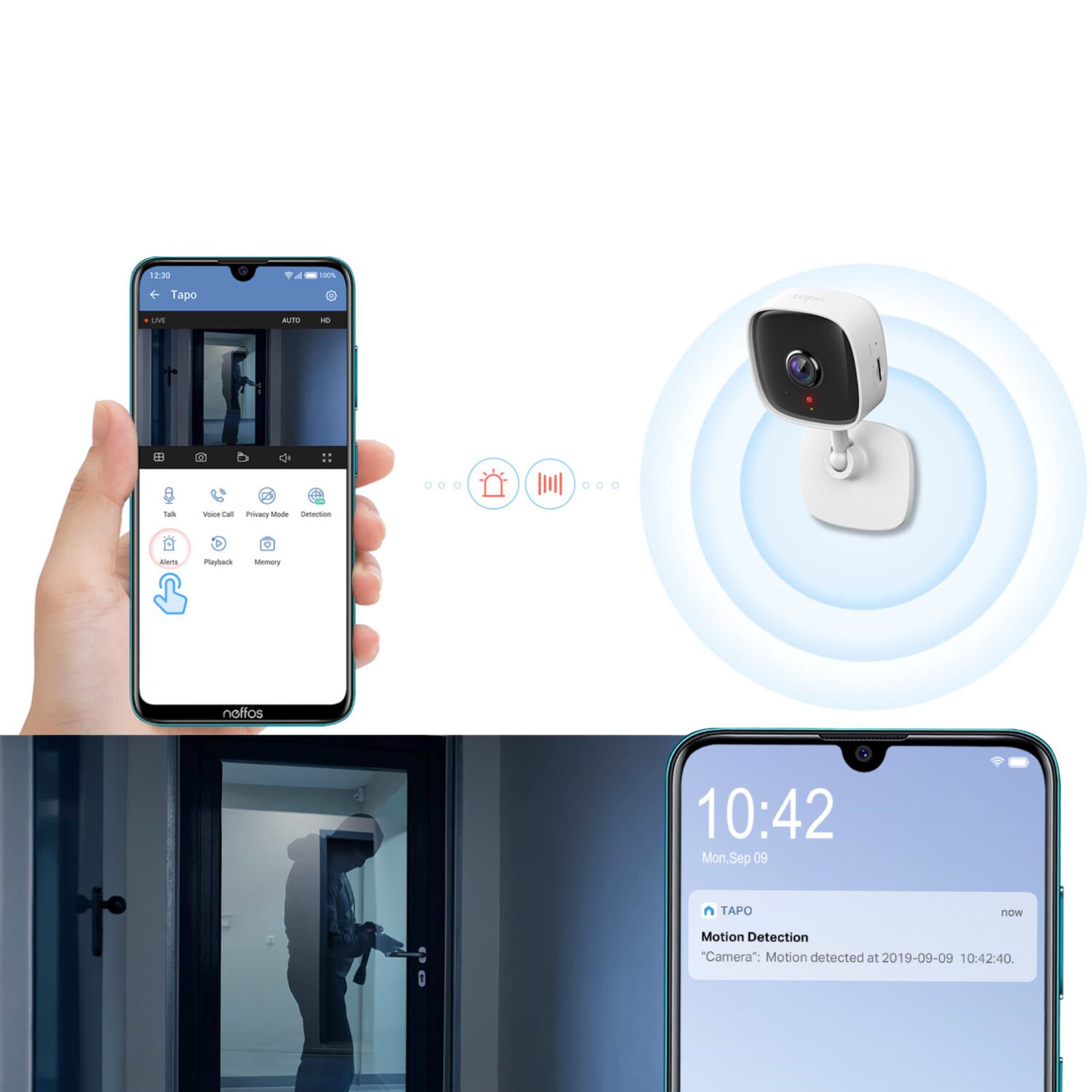 C&aacute;mara De Seguridad Wifi Tp-link 1080p Full Hd Tapo C100 image number 11.0