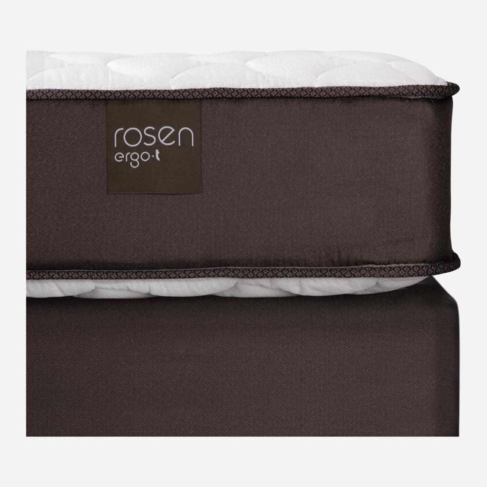 Cama Europea Rosen Ergo T / 1.5 Plazas / Base Normal + Set de Maderas Ferrara image number 4.0