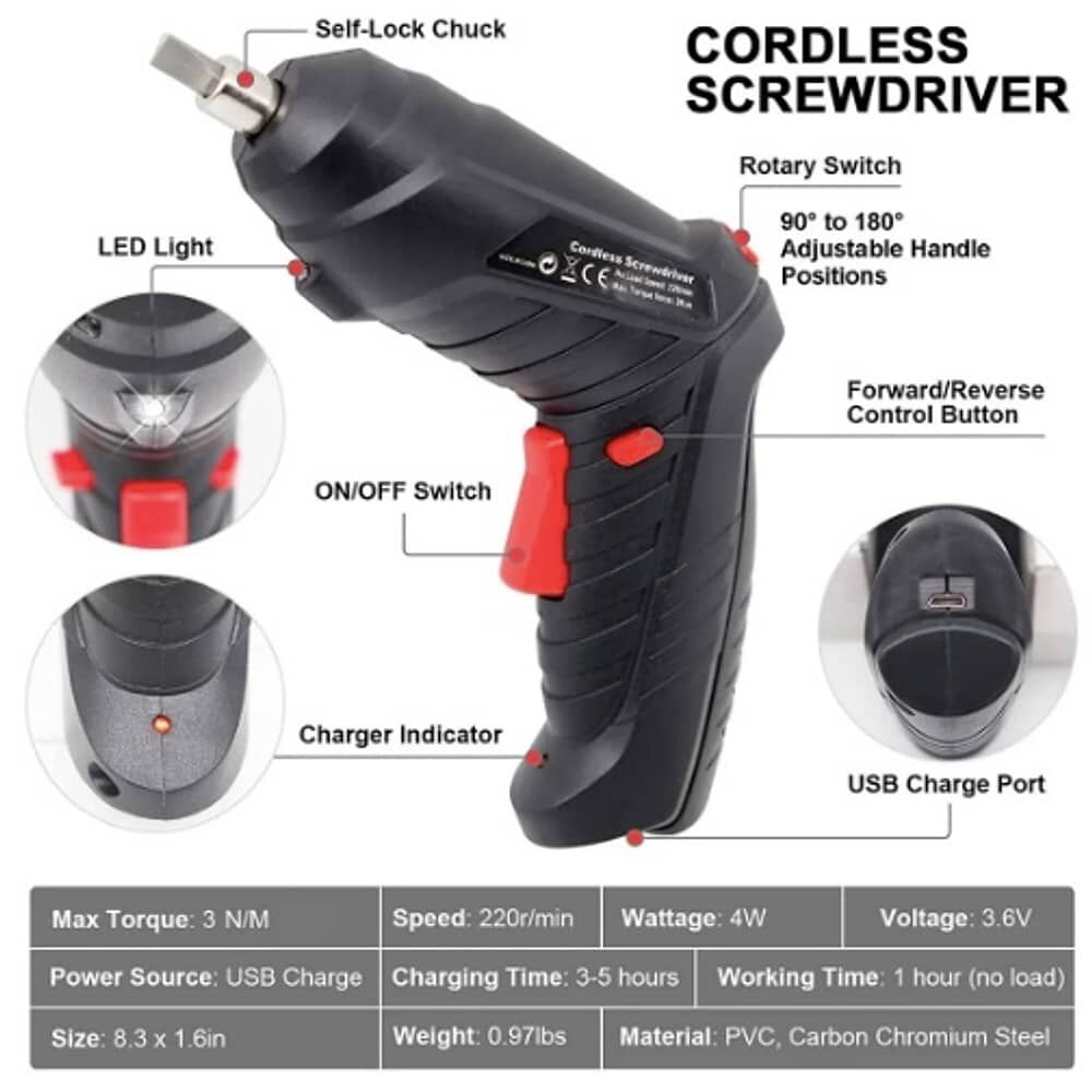 Taladro Destornillador Inal&aacute;mbrico image number 2.0