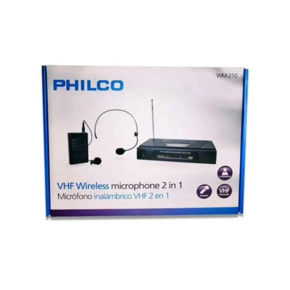 Kit De Microfono Inalambrico Vhf 2 En 1 Cintillo Y Solapa image number 4.0