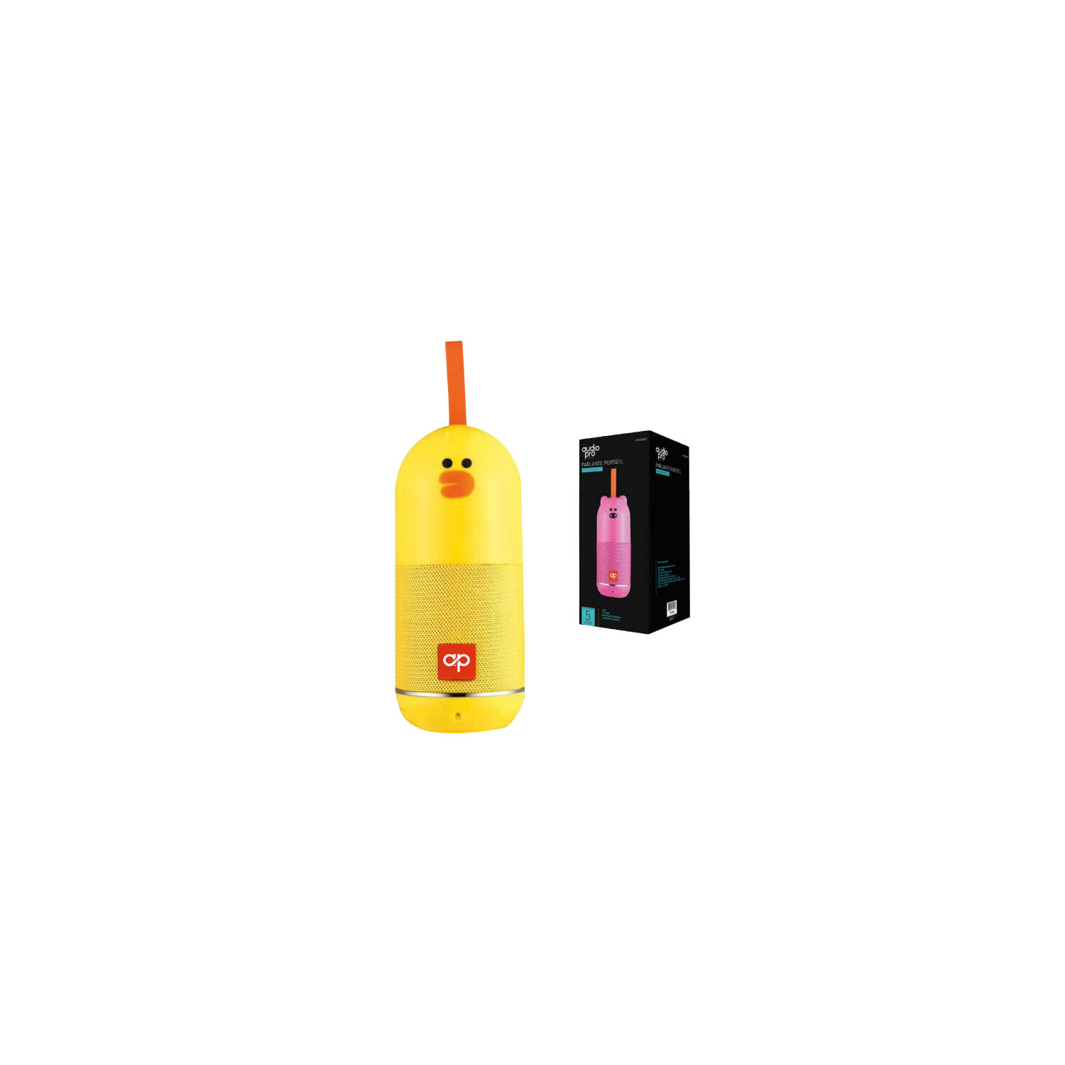 Parlante Bluetooth Dise&ntilde;o Oso Infantil Amarillo - Ps image number 1.0