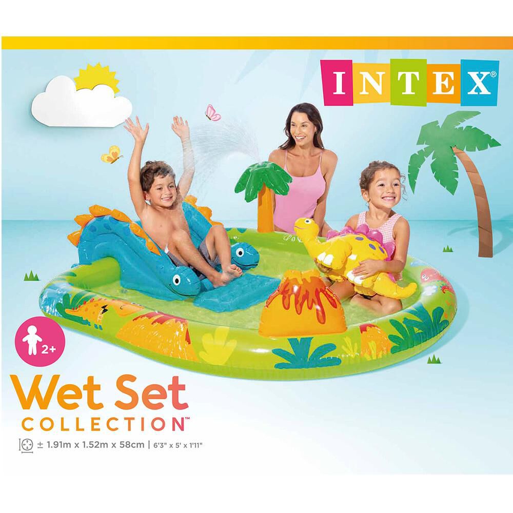 Centro De Actividad Little Dino Intex / 191x152x58cm / 143lts image number 0.0