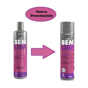 Shampoo Bem Lisa Nanocristalizada Repara 300ml Griffus