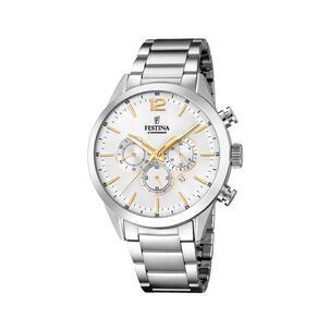 Reloj F20343/1 Festina Plateado Hombre Timeless Chronograph