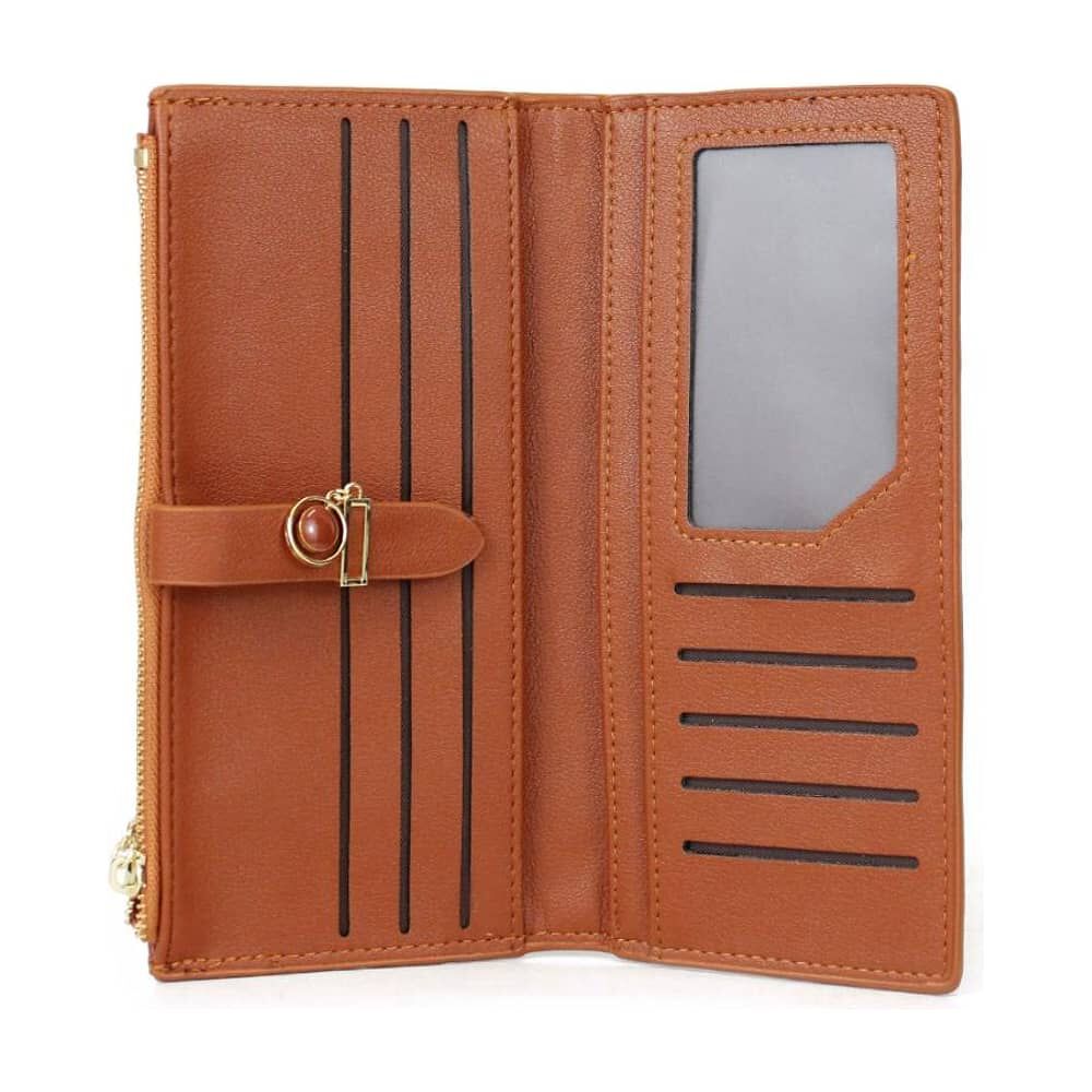 Billetera De Mujer Jolie Brown Carven image number 2.0