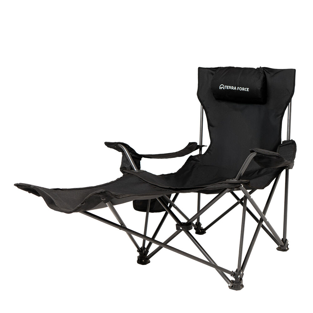 Silla Plegable Camping Con Apoya Brazos Y Pies Premium image number 0.0