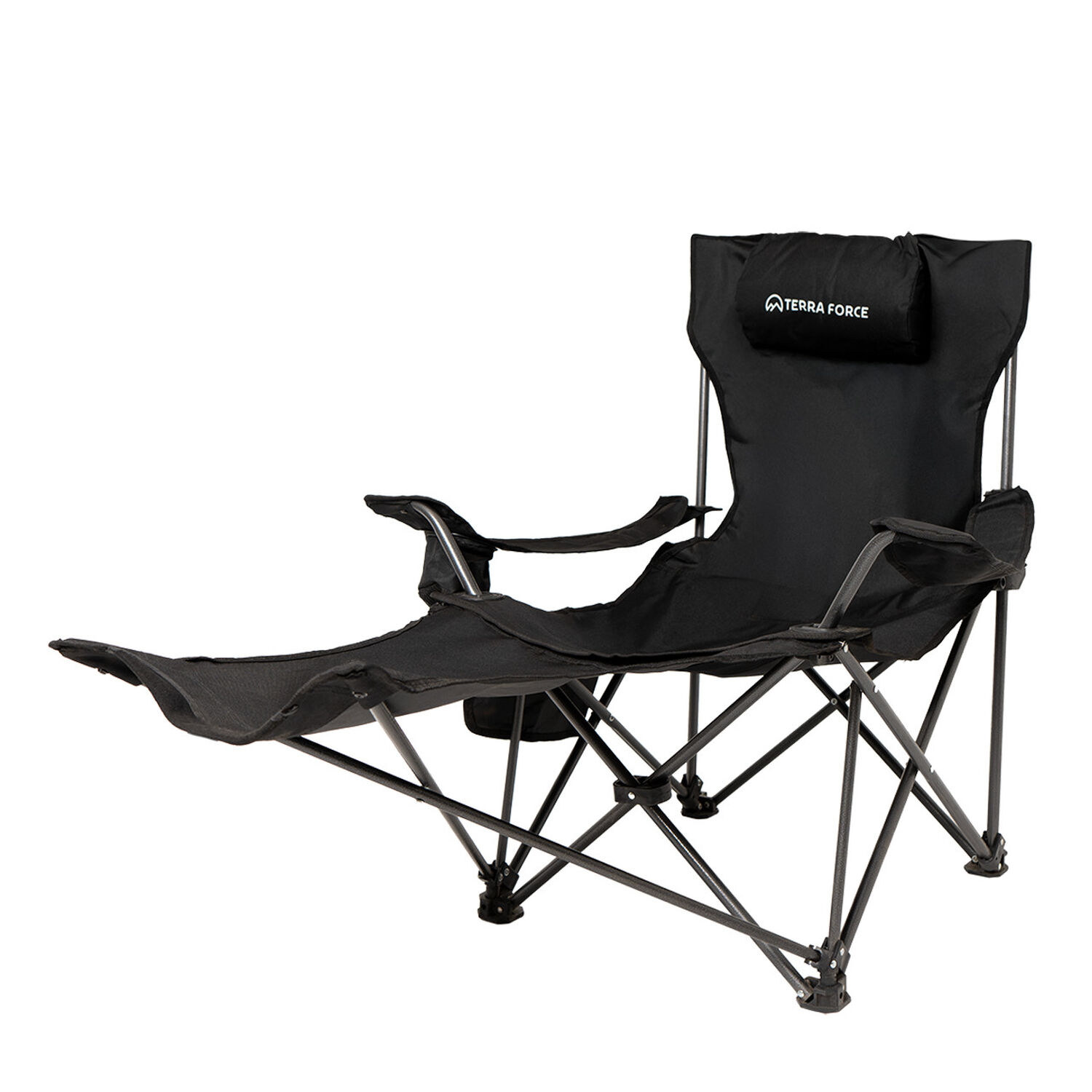 Silla Plegable Camping Con Apoya Brazos Y Pies Premium image number 0.0