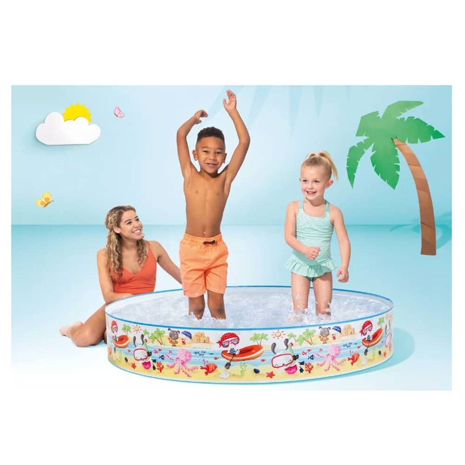 Piscina Intex Redonda P/ni&ntilde;os 152 X 25 image number 1.0