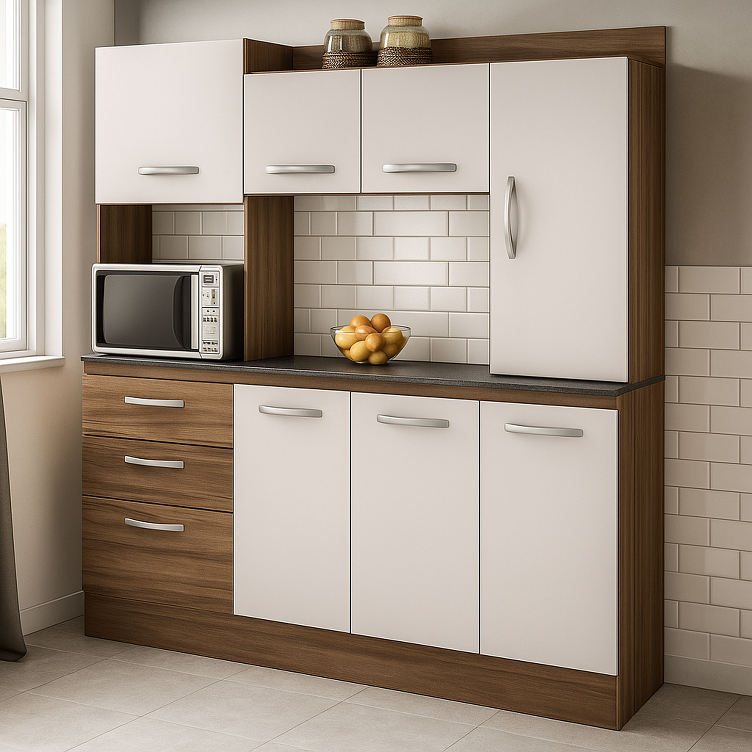 Mueble De Cocina Casaideal Tamara / 7 Puertas / 3 Cajones image number 1.0