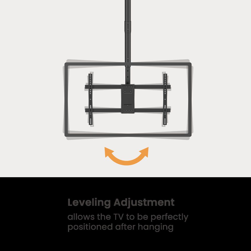 Soporte De Tv Alta Carga Para Cielo 43"~ 86" - 360 60kg Brasforma - Sbrp1546l image number 8.0