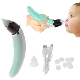 Aspirador Nasal El&eacute;ctrico Beb&eacute;-ni&ntilde;os Saca Moco Port&aacute;til