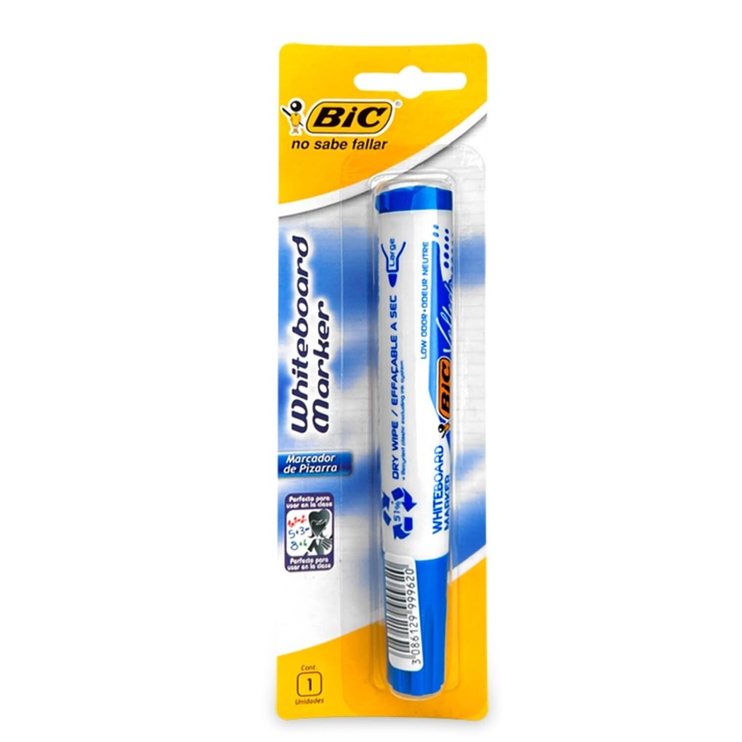 Pack X 4 Marcador De Pizarra / Azul- Bic image number 2.0