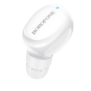Aud&iacute;fonos Inal&aacute;mbricos Bluetooth Mini Borofone Manos Libre Blanco