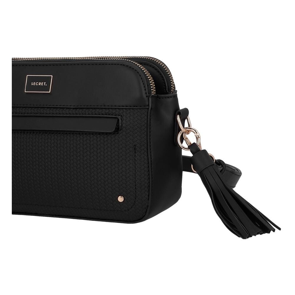 Bandolera Secret Akraness St6 S Negro image number 5.0