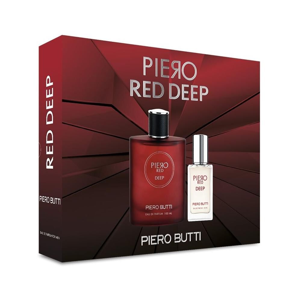 Set De Perfumería Hombre Red Deep Piero Butti / 100 Ml + 30 Ml / Eau De Parfum image number 0.0