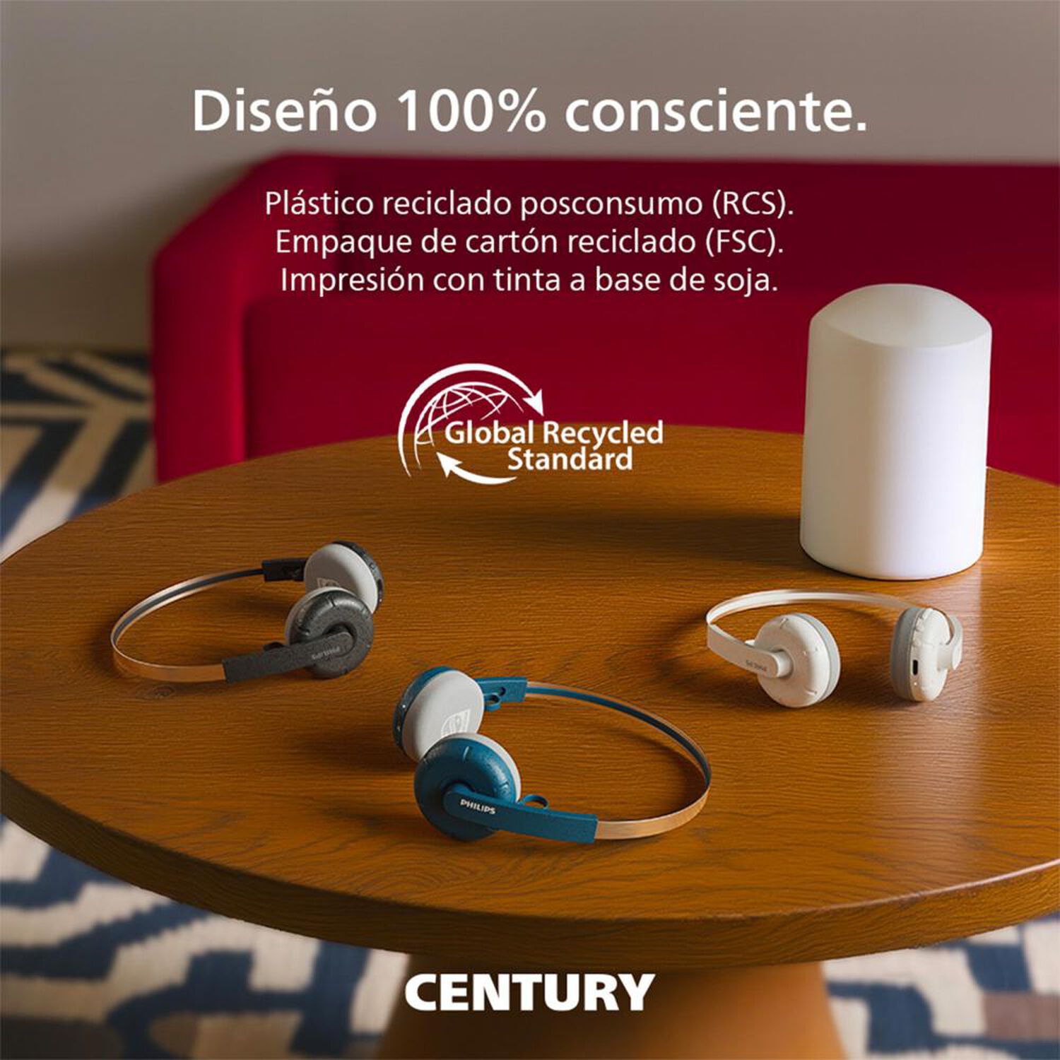 Aud&iacute;fonos Bluetooth Philips Tah2000bk image number 1.0