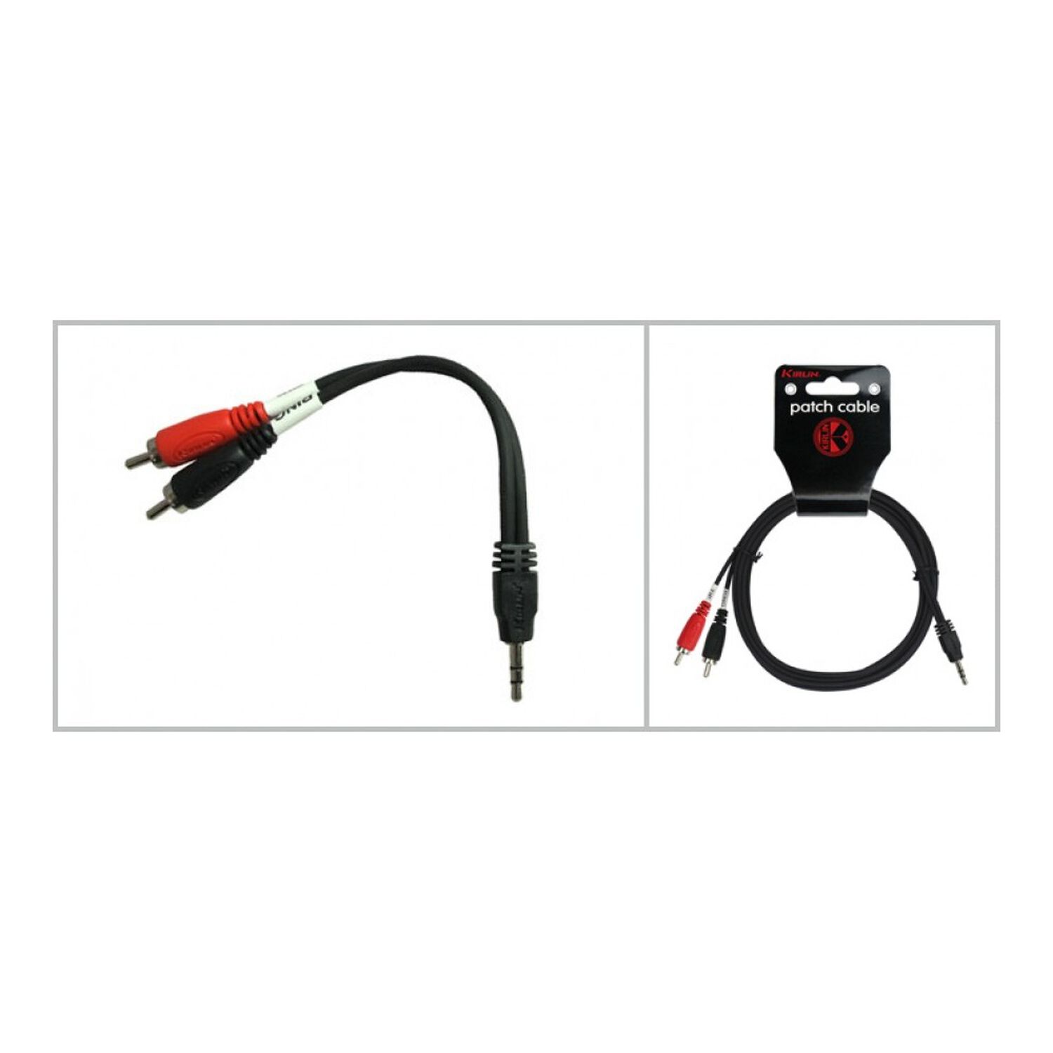 Cable Y Miniplug-2rca 0.3m Ye-364-0.3m image number 0.0