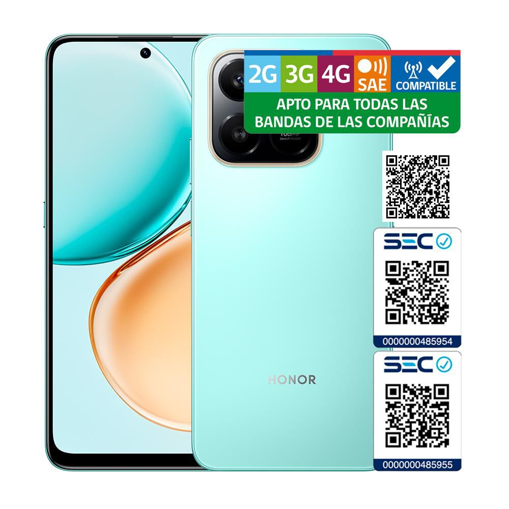 Smartphone Honor X7D / 256 GB / Azul / Liberado image number 9.0