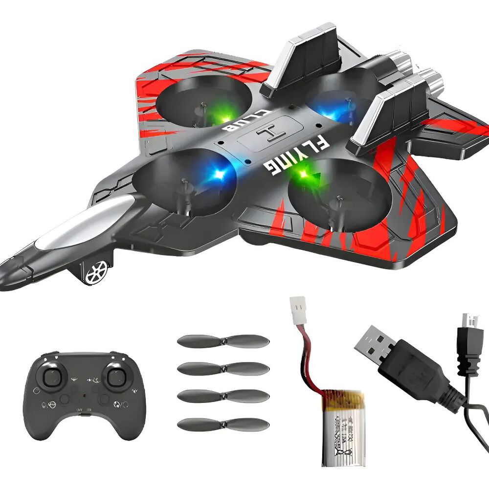 Drone Avión Viral Espuma Planeador Control Remoto Aviones image number 0.0