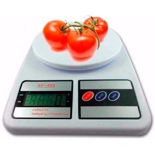 Pack 5 Balanza Digital Cocina 7kg Precisi&oacute;n 0,1g