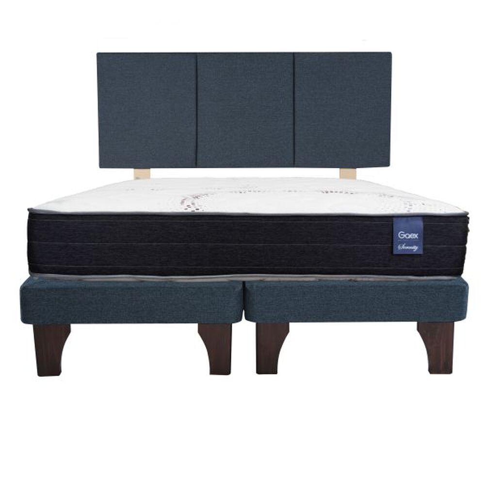 Cama Europea 2 Plazas 190 Respaldo Everest image number 3.0