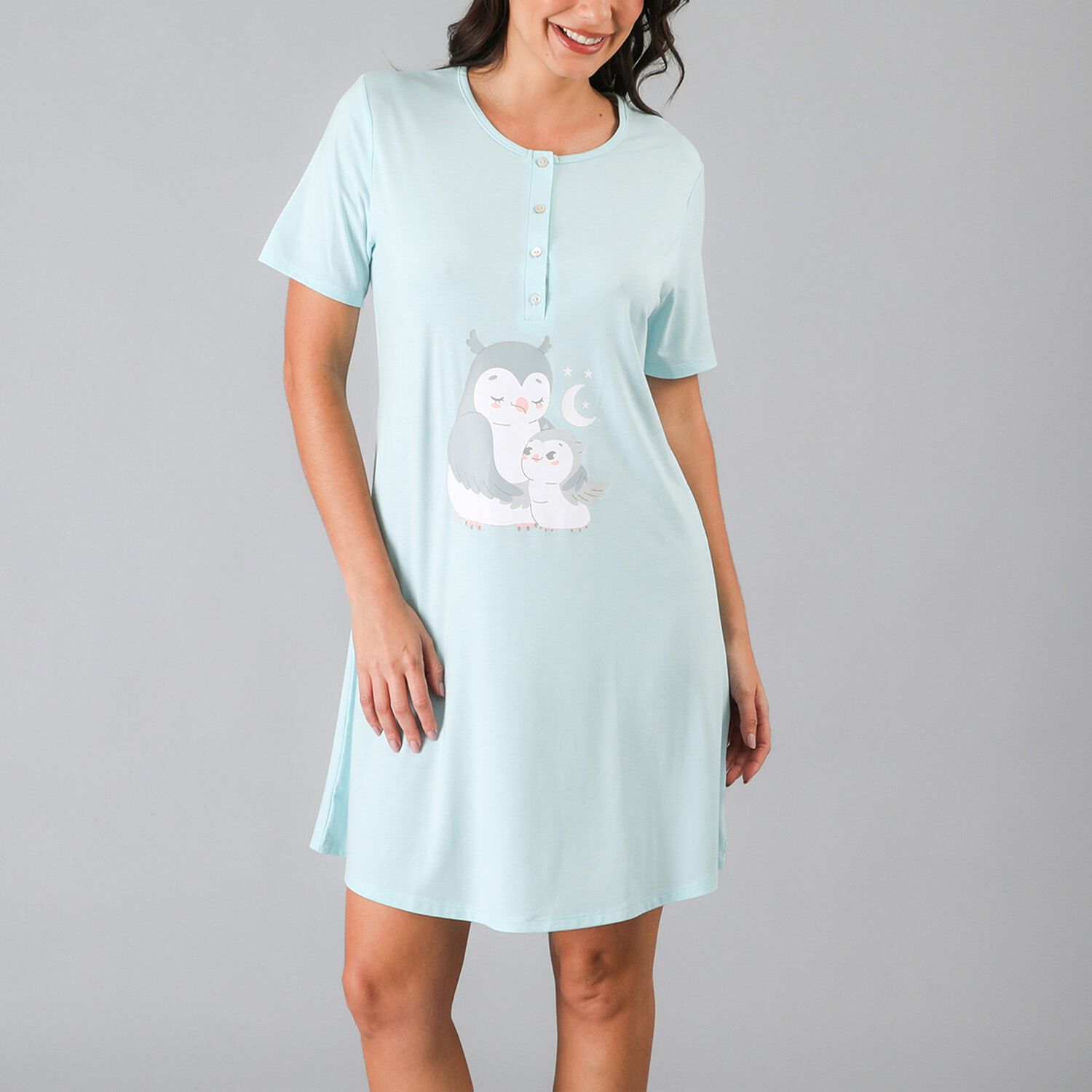 Camisola Maternal Abotonada Flores Mujer 33855-247 image number 0.0