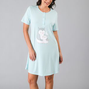 Camisola Maternal Abotonada Flores Mujer 33855-247