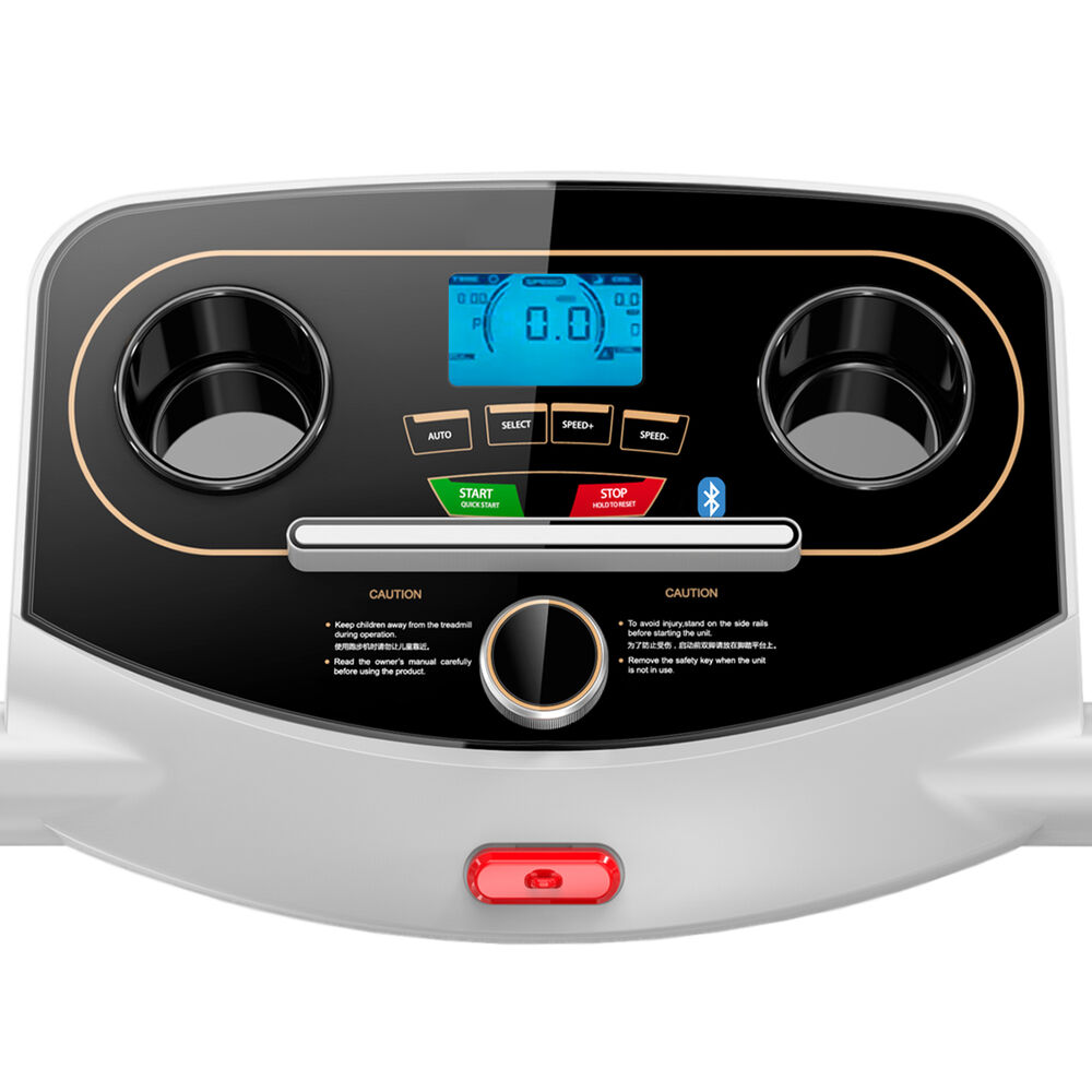 Trotadora Plegable M201 Bluetooth Blanco image number 4.0