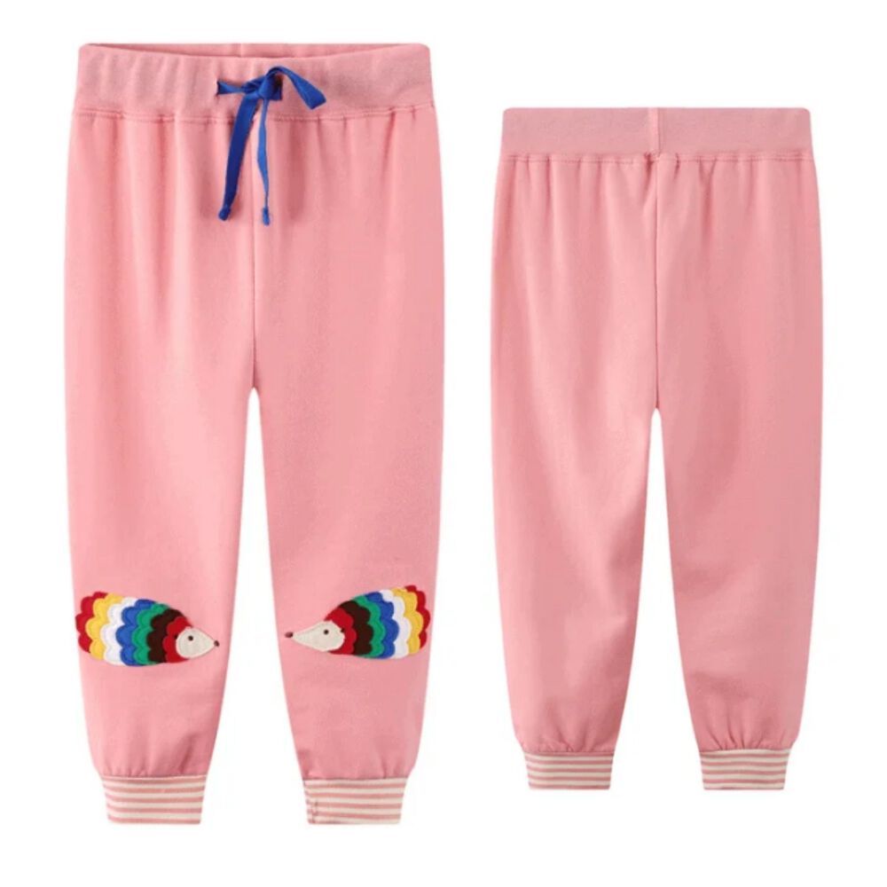 Pantal&oacute;n Buzo Ni&ntilde;a 100% Algod&oacute;n Rosa image number 0.0