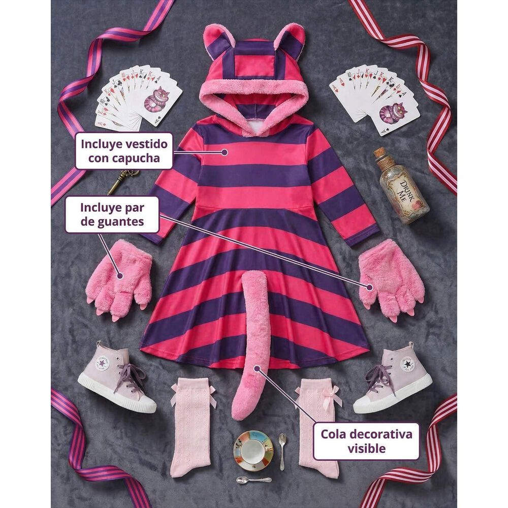 Disfraces Personajes De Cuentos Infantiles Ni&ntilde;as Alicia image number 20.0