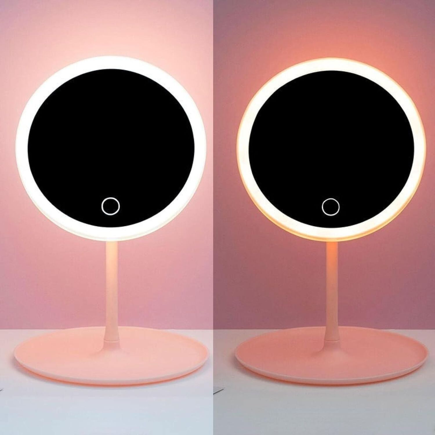 Espejo Con Luz Led Plegable Redondo Recargable image number 7.0