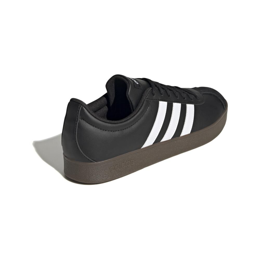 Zapatilla Urbana Hombre Adidas Vl Court Base Negro/blanco image number 2.0