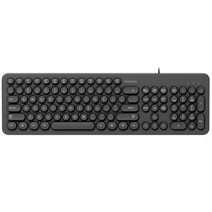 Teclado Pc Usb Teclas Redondas Viewsonic Ku334 - Ps
