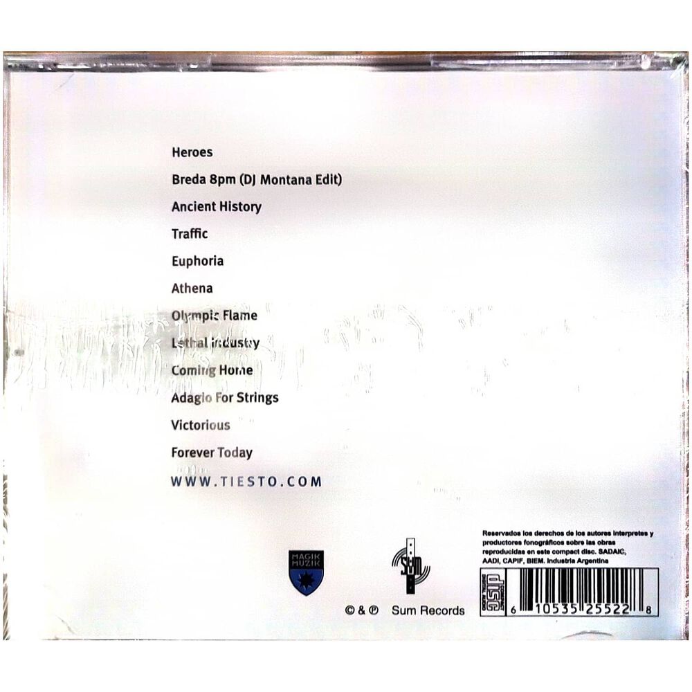 Dj Tiesto - Parade Of The Athletes | Cd image number 1.0