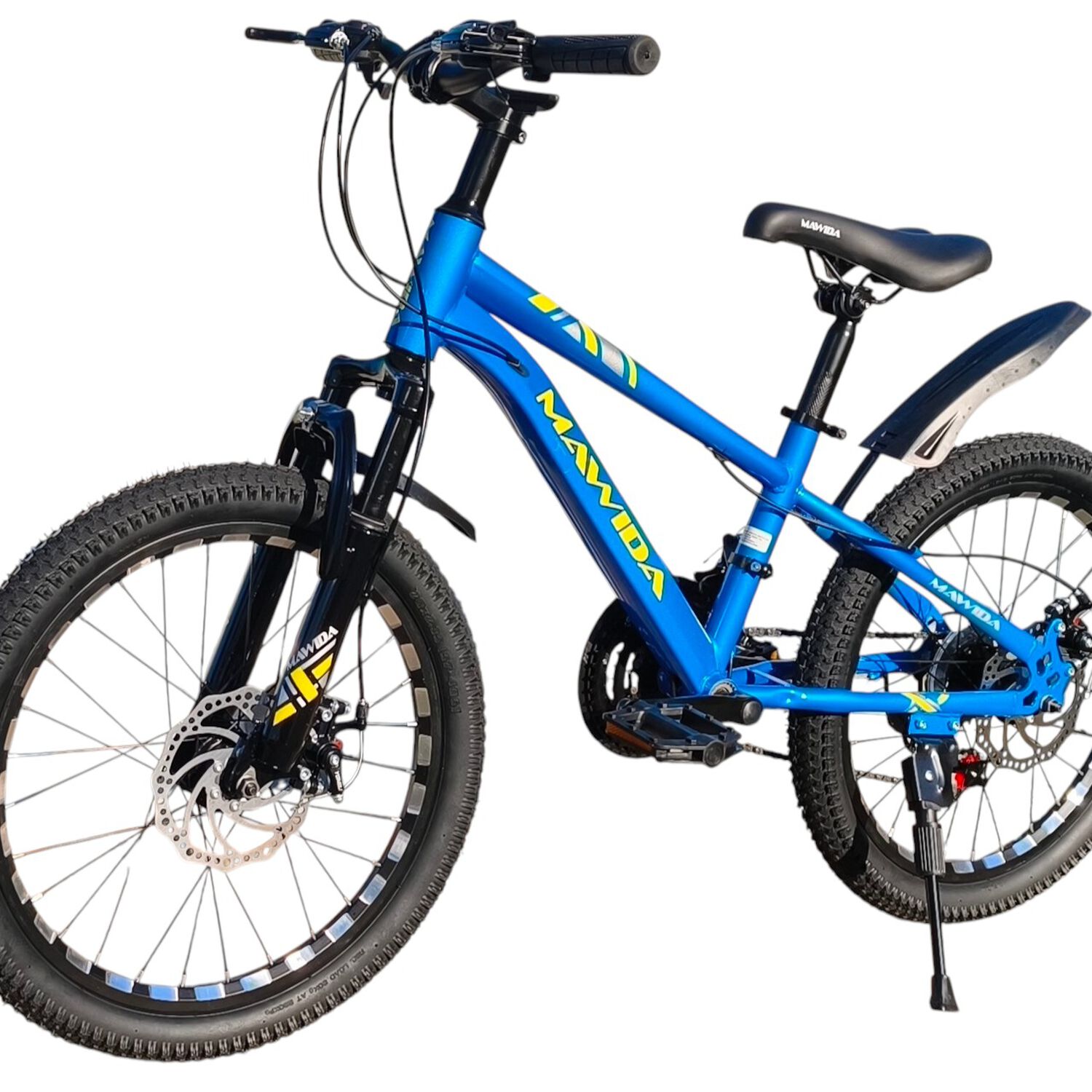 Bicicleta Aro 20 Mawida Con Freno Disco Y 21 Velocidades Azul image number 2.0