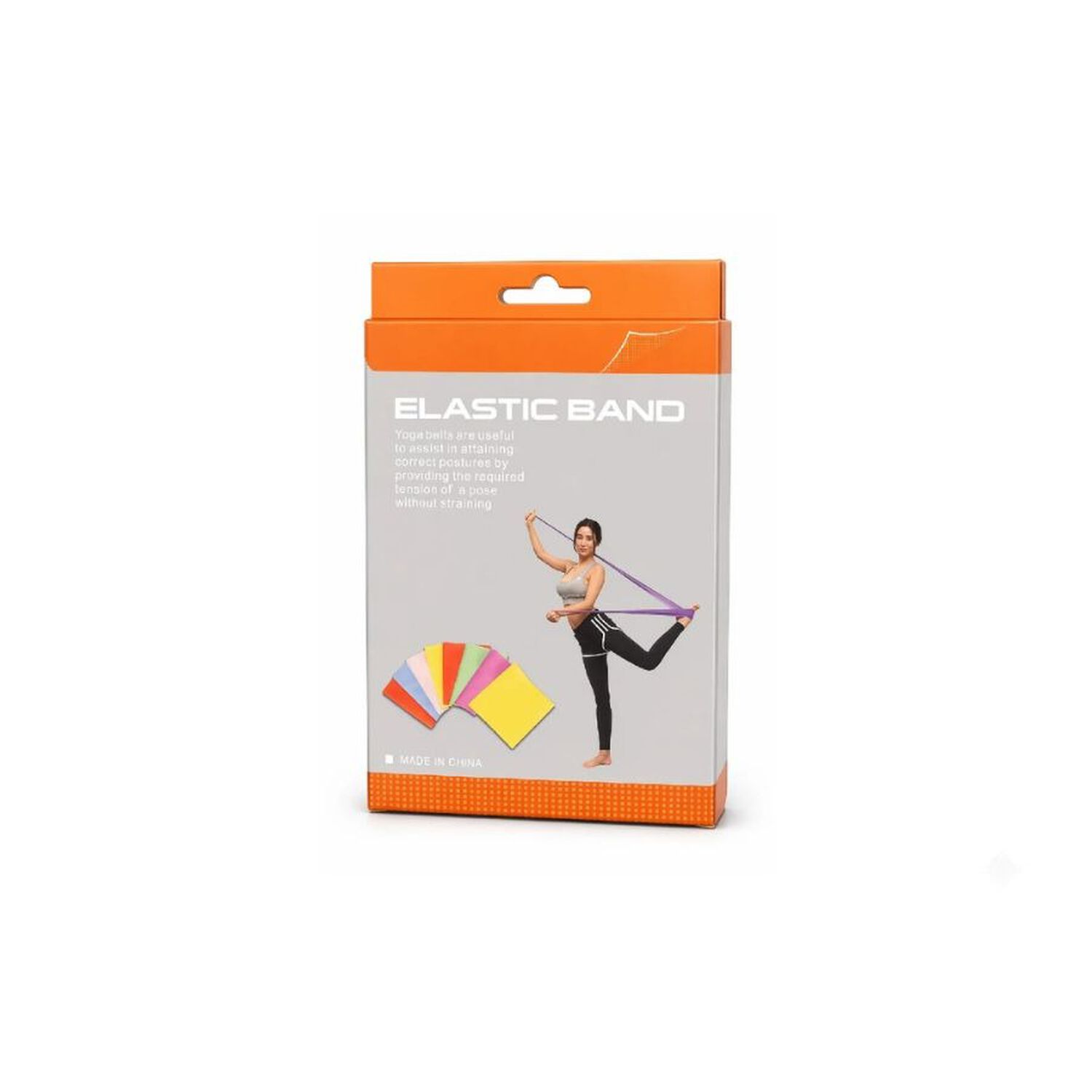 Set 3 Bandas El&aacute;sticas Resistencia Yoga Fitness Pilates image number 1.0