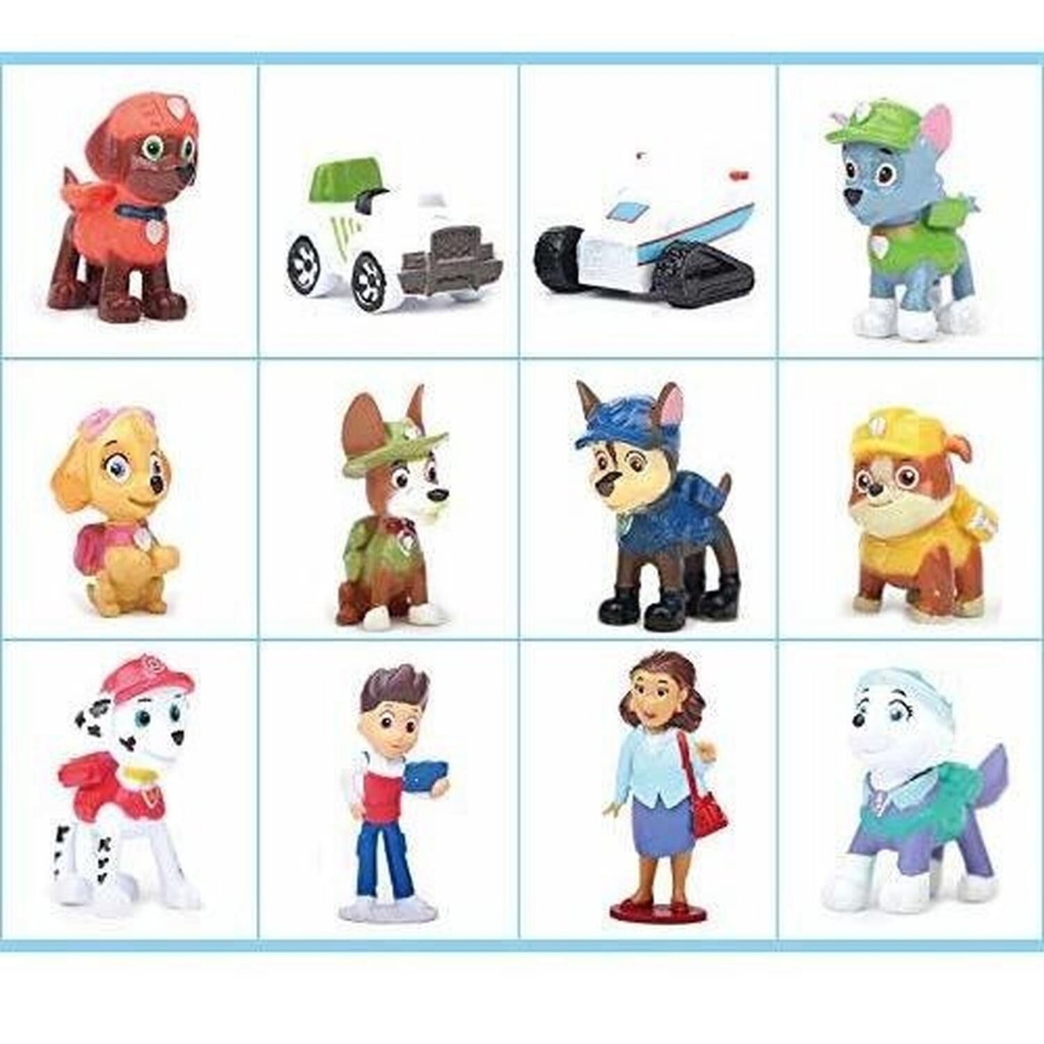 Pack 12 Figuras De Paw Patrol Pvc Duro image number 8.0