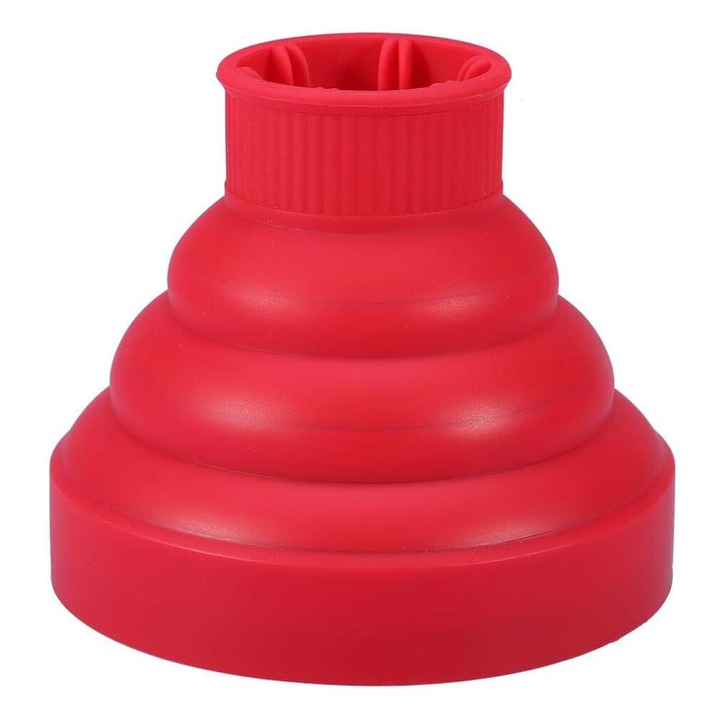 Difusor Para Secador De Cabello De Silicona Plegable Rojo image number 2.0