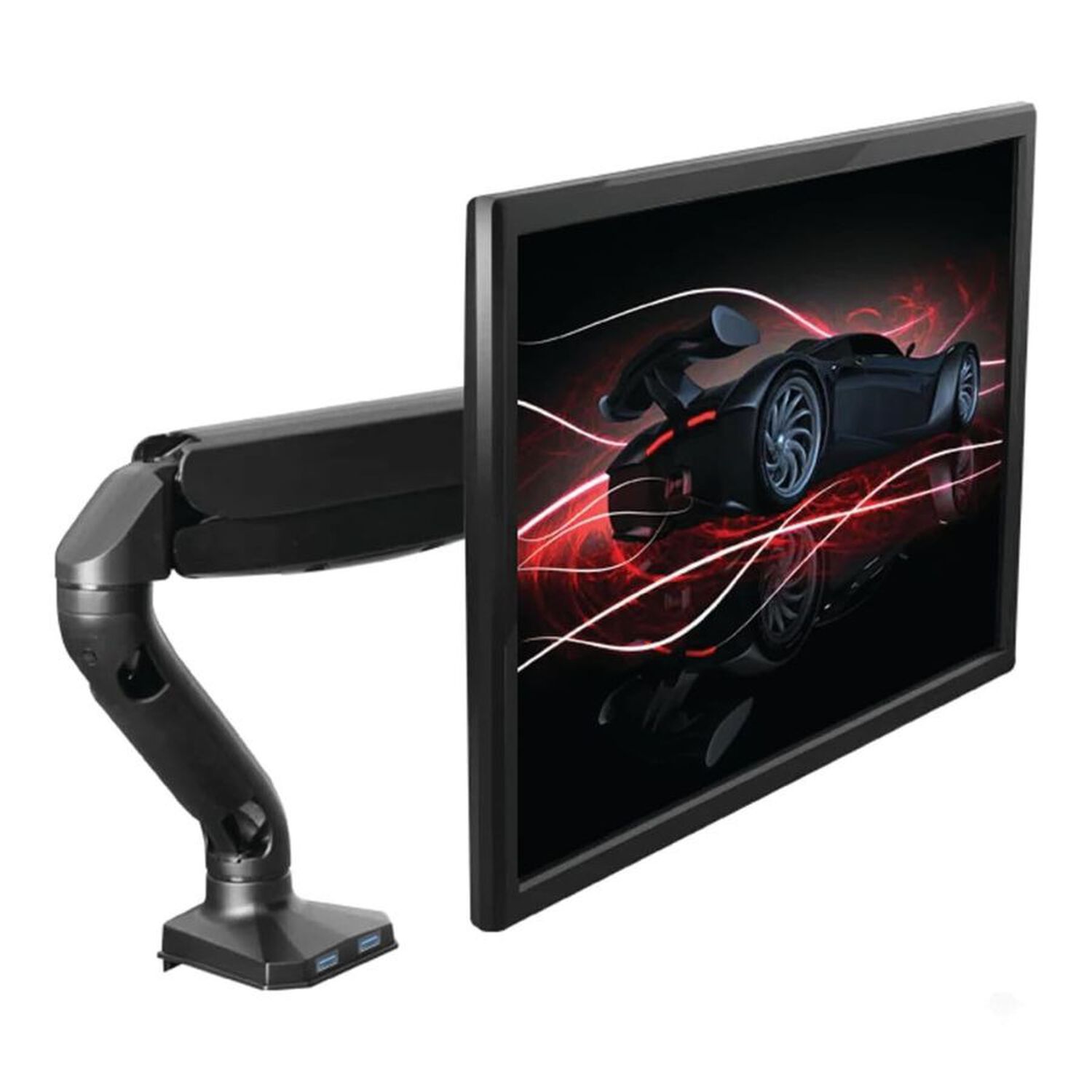 Soporte Monitor Escritorio Brazo Articulado Erg&oacute;nomico image number 2.0