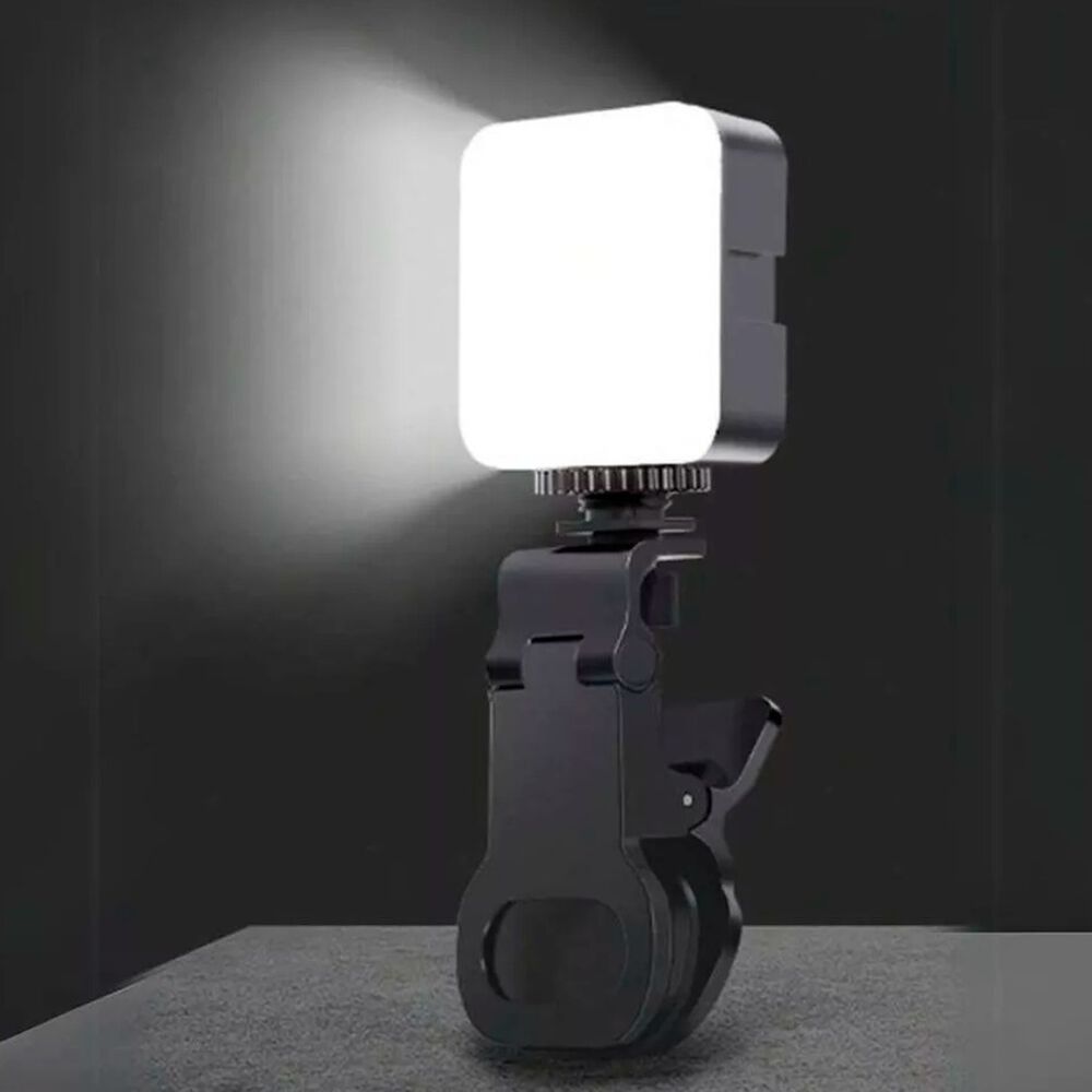 Mini Luz Led Con Clip Para Selfies Celular Tablet Laptop image number 4.0