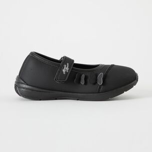 Zapato Escolar Niña Minnie Negro