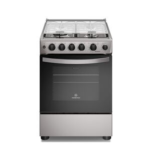 Cocina A Gas 4 Platos Horno Vapor Y Triple Llama Fm4ssc Inox