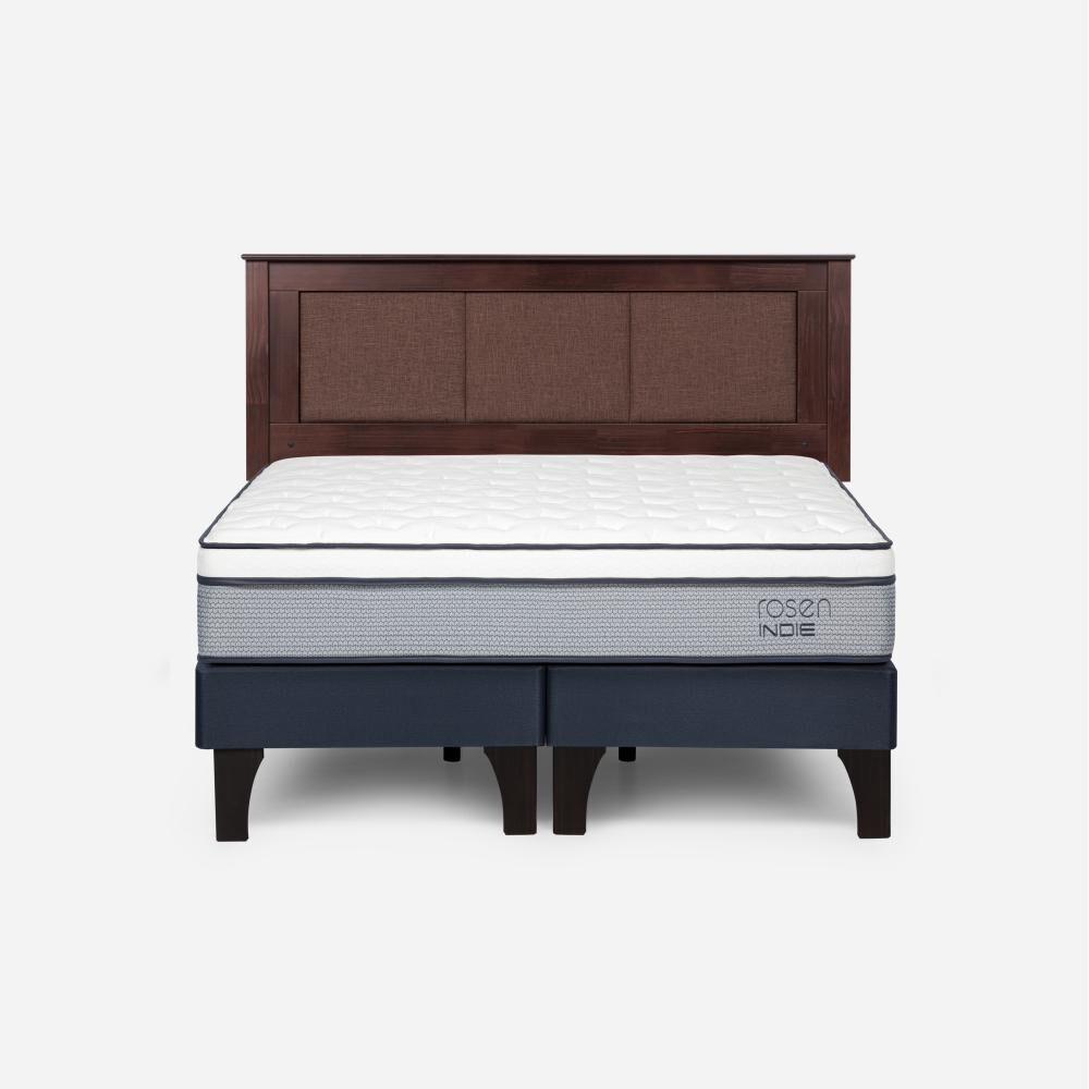 Cama Europea Rosen Indie / King / Base Dividida + Respaldo Rachel image number 0.0