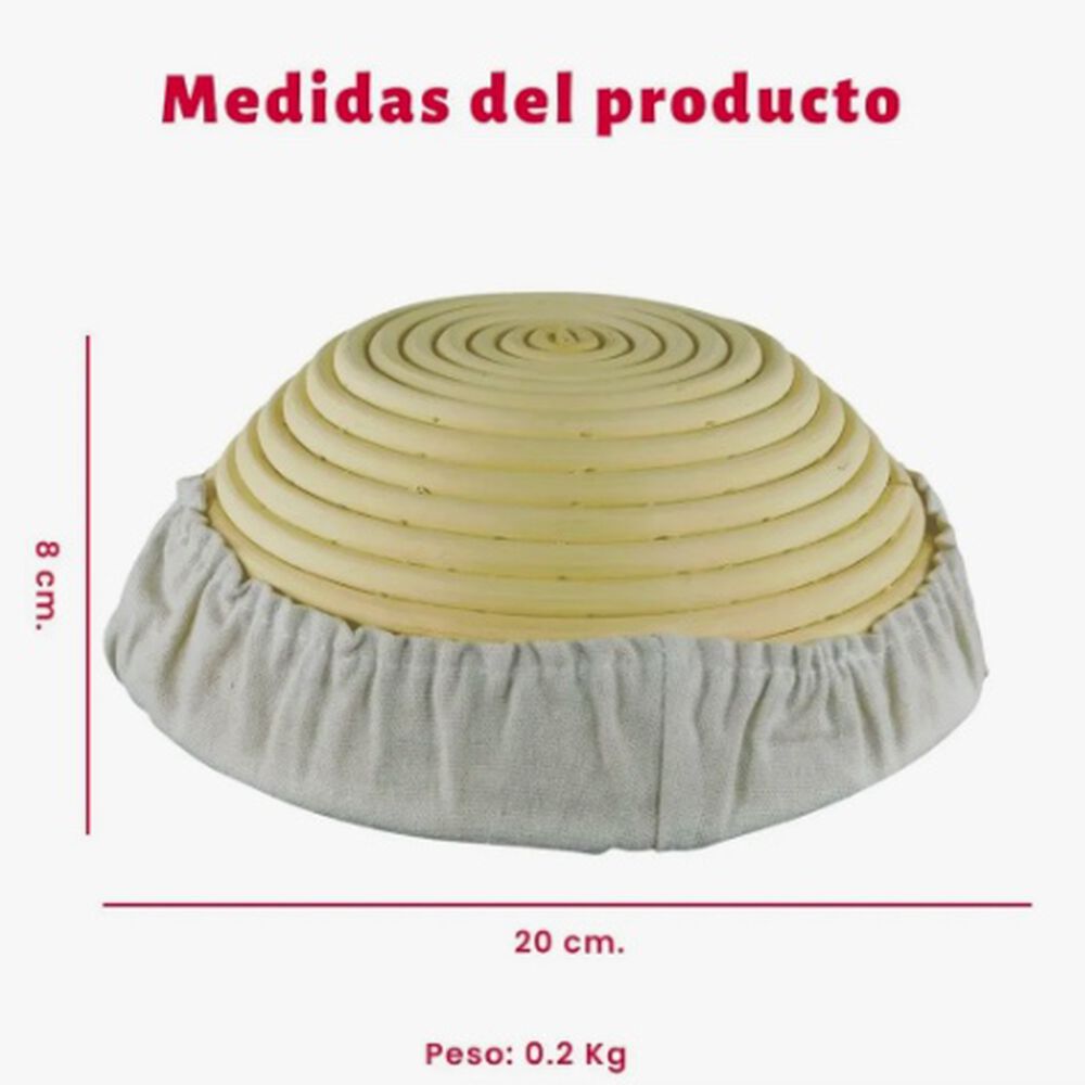 Cesta De Rattan 20cm image number 2.0